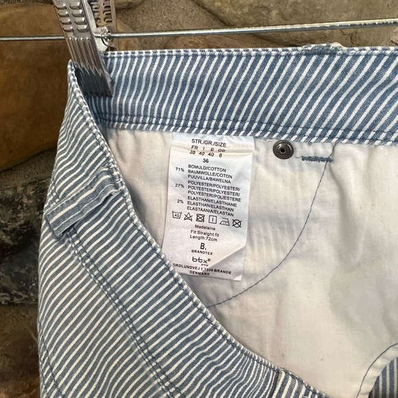 Coastline Striped Cotton Skirt - Picture 6 of 6